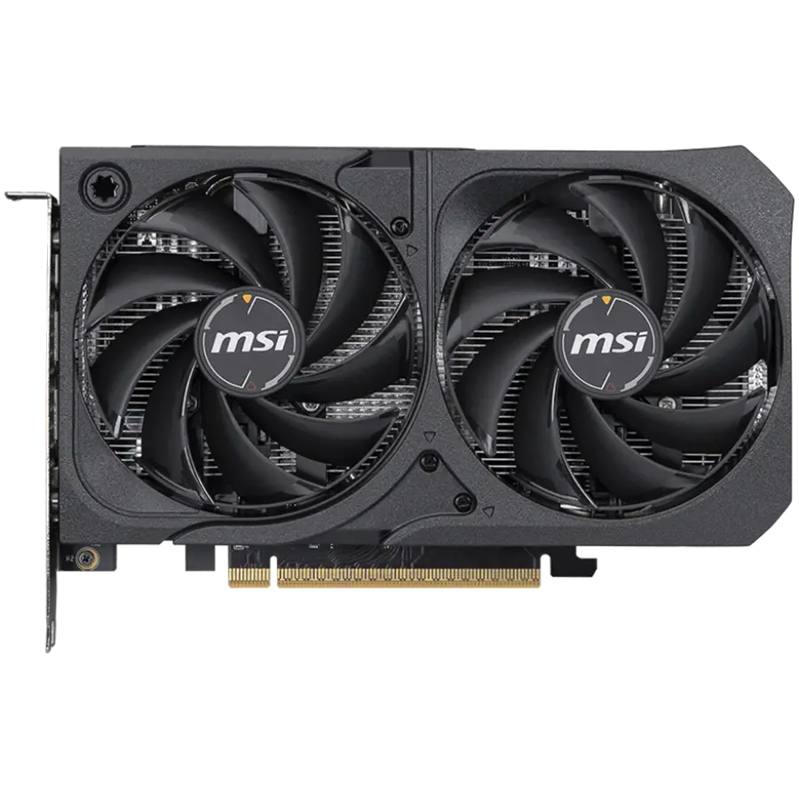 MSI Video Card NVIDIA GeForce RTX 5050 8G SHADOW 2X OC, 8GB GDDR6, 128-bit, 2602 MHz Boost, 2560 CUDA Cores, PCIe 5.0 (x8), 3x DP 2.1b, HDMI 2.1b, RAY TRACING, Dual Fan, 130W TDP, 8-pin PCIe Power, G-SYNC, 2-Slot, 3Y - image 1
