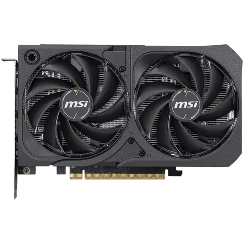MSI Video Card NVIDIA GeForce RTX 5050 8G SHADOW 2X OC, 8GB GDDR6, 128-bit, 2602 MHz Boost, 2560 CUDA Cores, PCIe 5.0 (x8), 3x DP 2.1b, HDMI 2.1b, RAY TRACING, Dual Fan, 130W TDP, 8-pin PCIe Power, G-SYNC, 2-Slot, 3Y - image 1