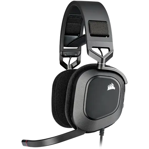 CORSAIR HS80 RGB USB Căști, Carbon - EU - 1