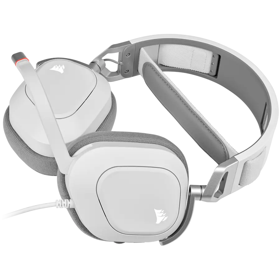 CORSAIR HS80 RGB USB Headset, White - EU - image 2