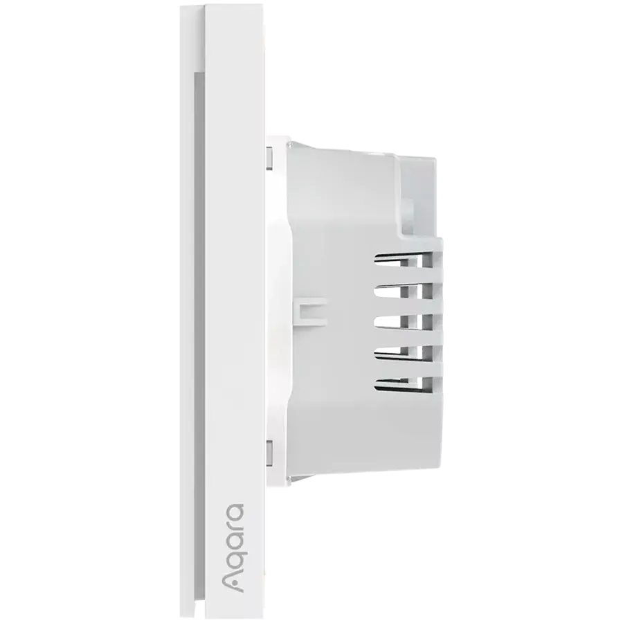 Aqara Smart Wall Switch H1 (with neutral, double rocker): Model: WS-EUK04; SKU: AK074EUW01 - image 1