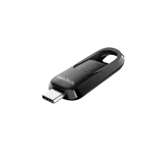 SanDisk Ultra Slider USB Type-C Flash Drive, 32GB USB 3.2 Gen 1 Performance with a Retractable Connector