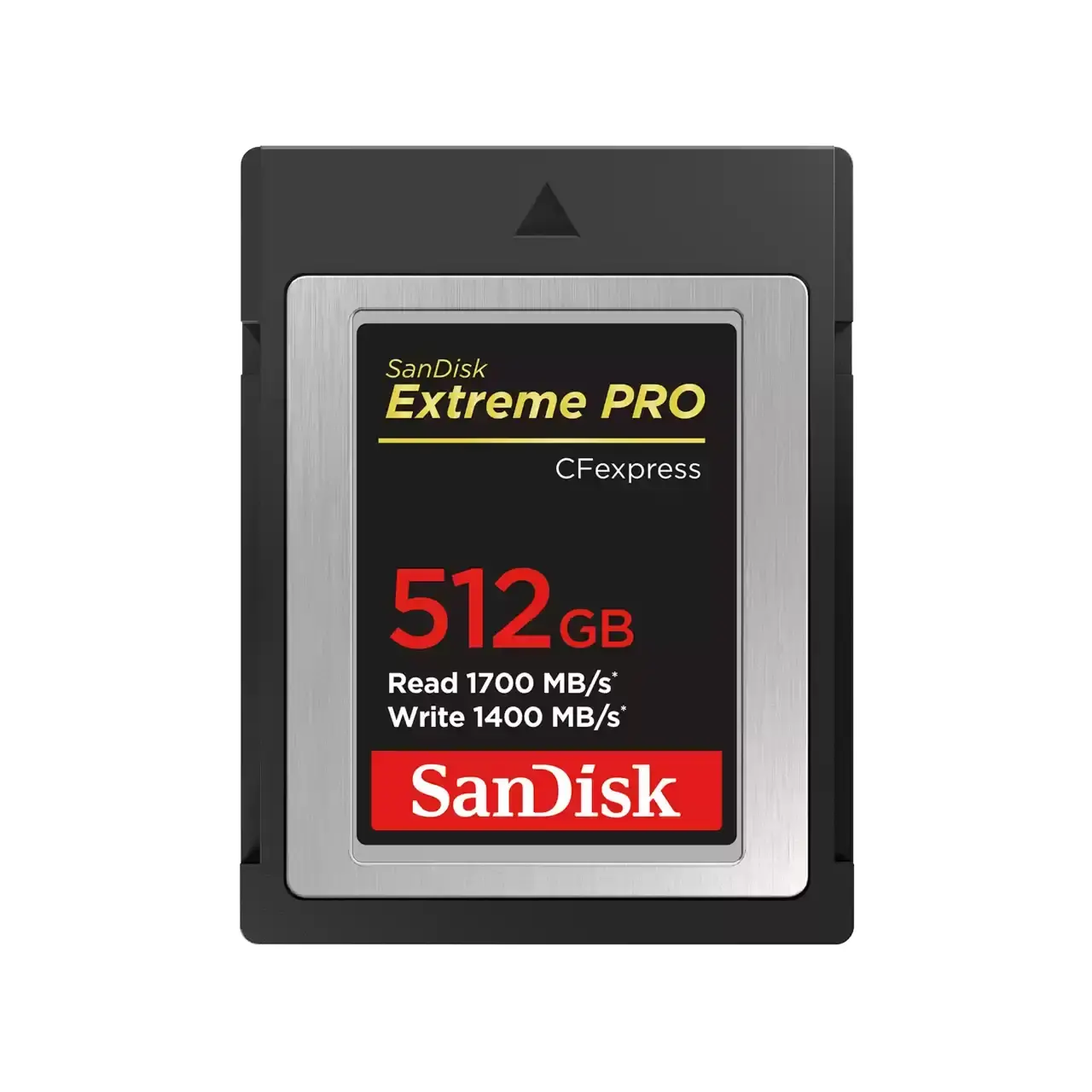 SanDisk Extreme PRO CFexpress Card Type B, 512GB, 1700MB/s Read, 1200MB/s Write