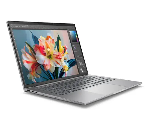 Лаптоп, HP ZBook 8 G1i AI 14" Pike Silver, Ultra 7 255H(up to 5.1Ghz/24MB/16C), 14" 2.5K AG 400nits 120Hz, 32GB 6400Mhz 2DIMM, 1TB PCIe SSD, WiFi 7+BT 5.4, FPR, Smart Card Reader, NVIDIA RTX 500 Ada 4GB, Backlit Kbd, 8C Batt, Win 11 Pro, 3Y Offsite - image 1