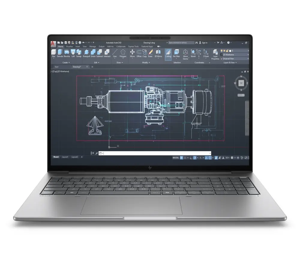 Λάπτοπ, HP ZBook 8 G1i AI 16" Pike Silver, Ultra 7 265H(έως 5.3Ghz/24MB/16C), 16" WQUXGA AG 500nits 120Hz, 64GB 5600Mhz 2DIMM, 2TB PCIe SSD, WiFi 7+BT