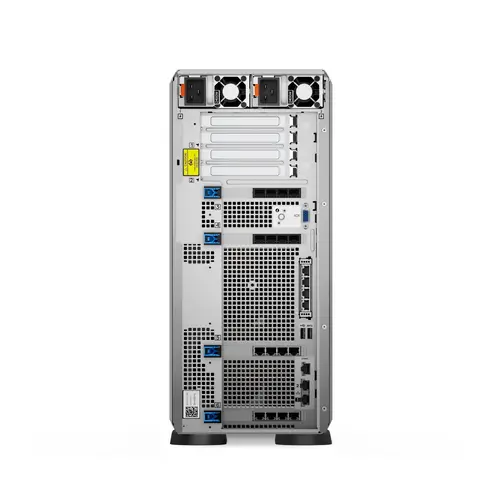 Сървър, Dell PowerEdge T560, Chassis 8 x3.5" Hot Plug (SAS/SATA), Xeon Silver 4410Y (12C/24T,30M Cache), 16GB RDIMM 5600, 1x480GB SSD SATA RI, Parallax Security Bezel, Broadcom 5720, PERC H755, iDRAC9 Ent 16G, No Riser, 2x700W Hot Plug, Basic NBD 3Y - image 1