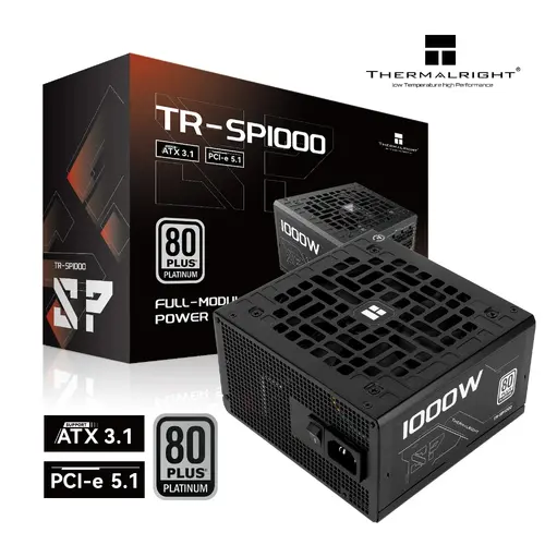 Thermalright захранване PSU ATX 3.1 1000W Platinum - TR-SP1000 Black - image 4