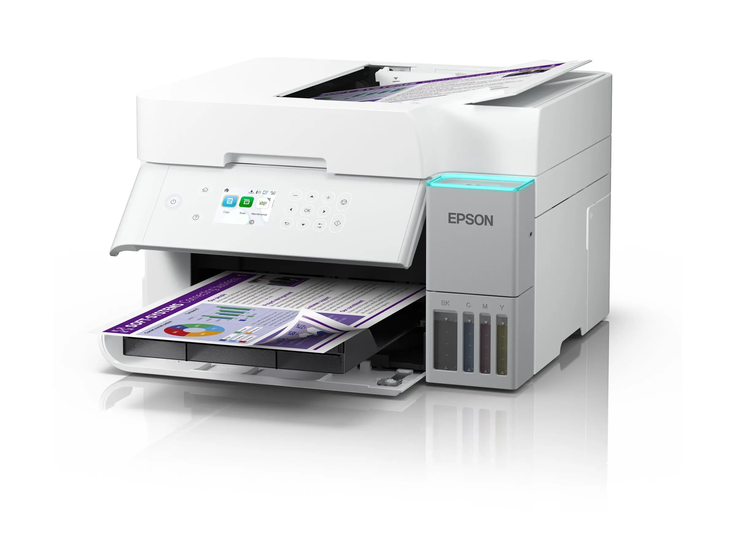 Мастилоструйно многофункционално устройство, Epson EcoTank L6376 - image 1