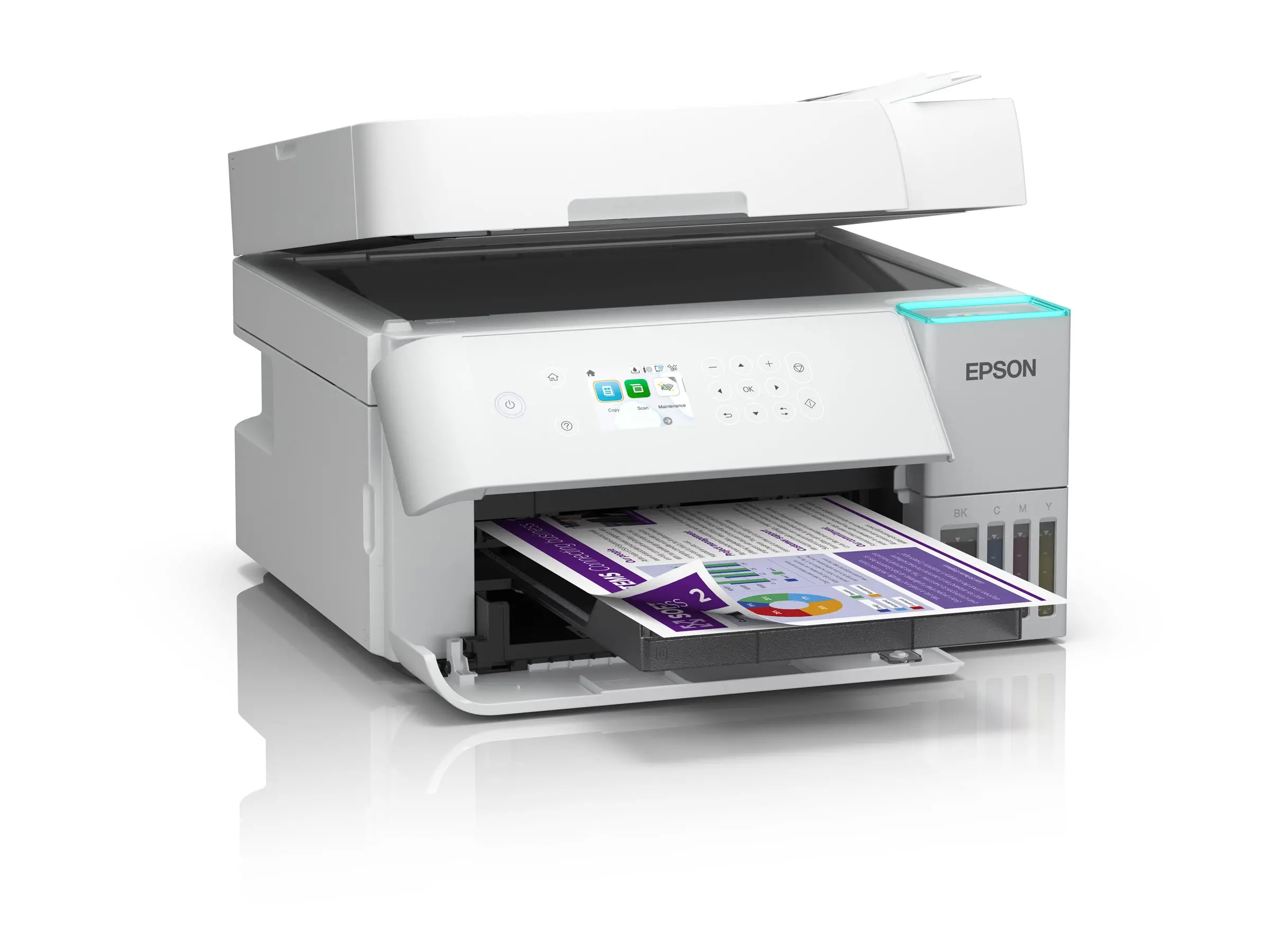 Мастилоструйно многофункционално устройство, Epson EcoTank L6376 - image 3
