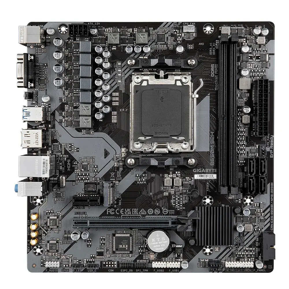 Дънна платка, GIGABYTE GB B650M S2H /AM5 - image 1