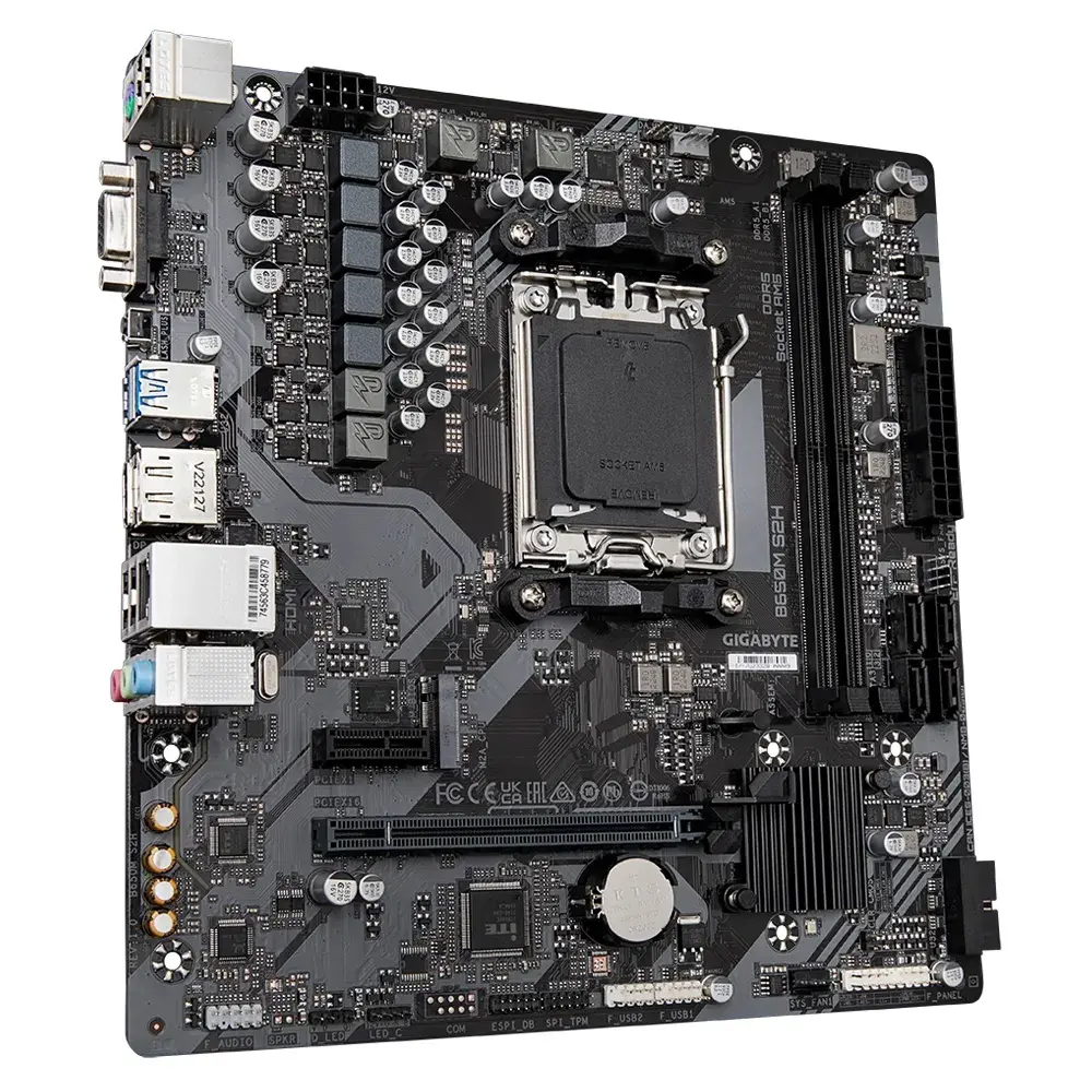 Дънна платка, GIGABYTE GB B650M S2H /AM5 - image 2