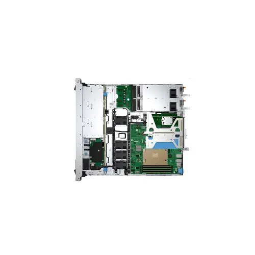Сървър, Dell PowerEdge R360, Chassis 8x2.5" Hot Plus (SAS/SATA), Xeon 6315P (4C/4T 2.8Ghz), 480GB SSD RI, 32GB UDIMM 5600, Dual 700W Hot Plug, Ready Rails, Bezel, Front PERC H355,iDRAC9 Ent, Basic NBD 3Y - image 1