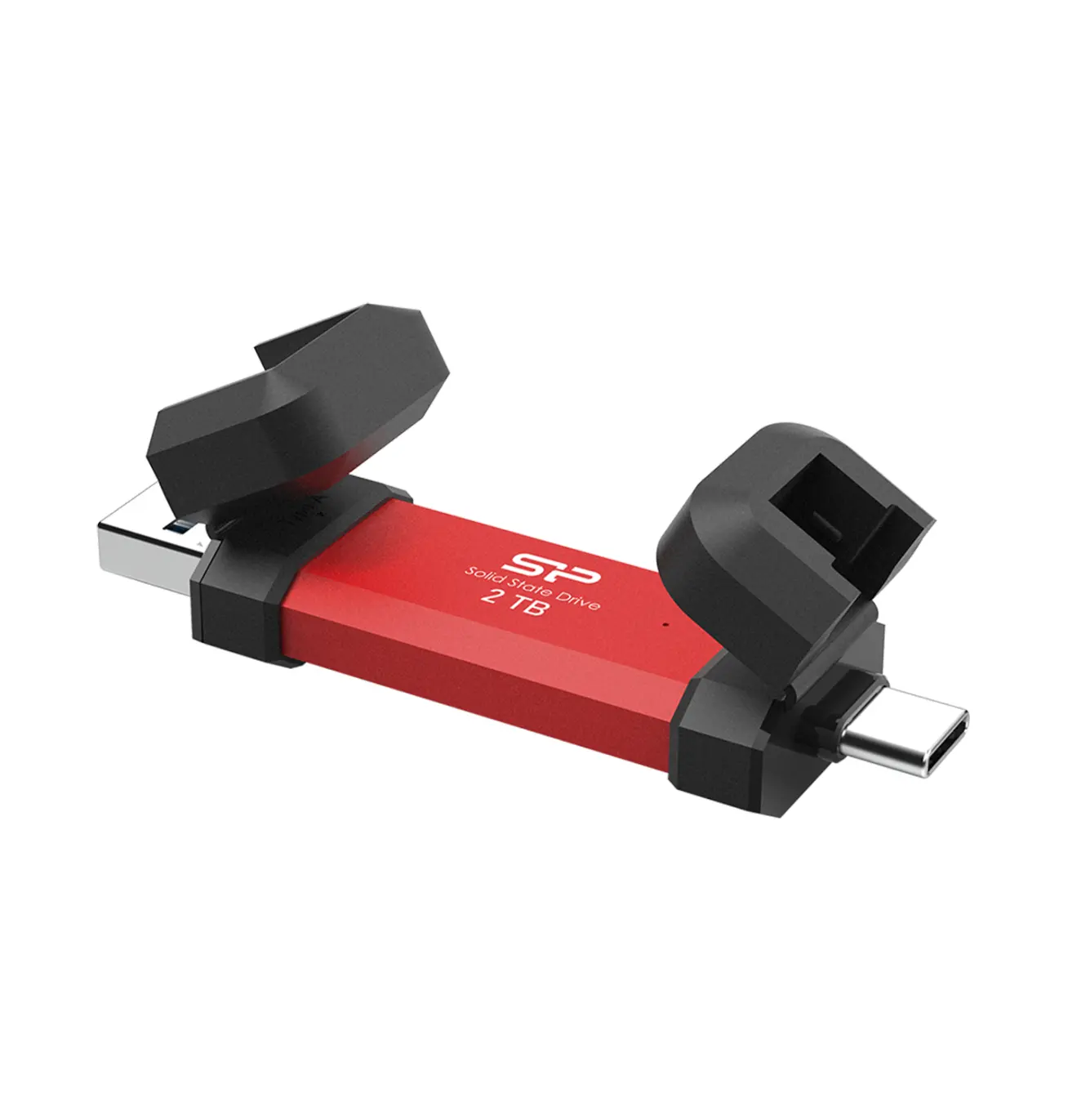 Външен SSD Silicon Power DS72 Red - 2TB - image 1