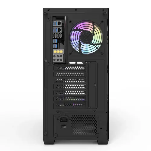 Darkflash carcasă Case ATX - DS900 Negru - 7 x 120 mm ventilatoare A-RGB incluse, USB-C - 5