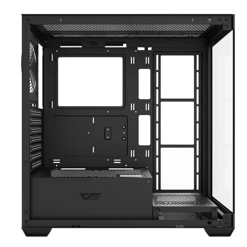 Darkflash carcasă Case ATX - DS900 Negru - 7 x 120 mm ventilatoare A-RGB incluse, USB-C - 6