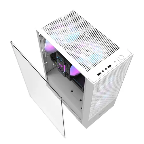Darkflash кутия Case ATX - A290 White - 3 x 120 mm RGB fans included - image 2