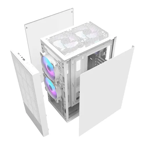 Darkflash кутия Case ATX - A290 White - 3 x 120 mm RGB fans included - image 3