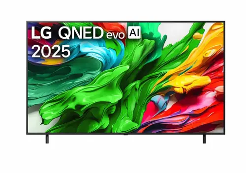 Телевизор, LG 86QNED85A3C, 86" 4K QNED HDR Smart TV, 3840x2160, 120Hz Native (VRR 144Hz), DVB-T2/C/S2, ?8 AI, HDR 10 PRO, webOS 25 ThinQ, 4K Upscaling, WiFi 6, Dolby Vision, FreeSync, Google Cast, Bluetooth 5.3, AirPlay 2, LAN, CI, HDMI, SPDIF, 2 pole Stand