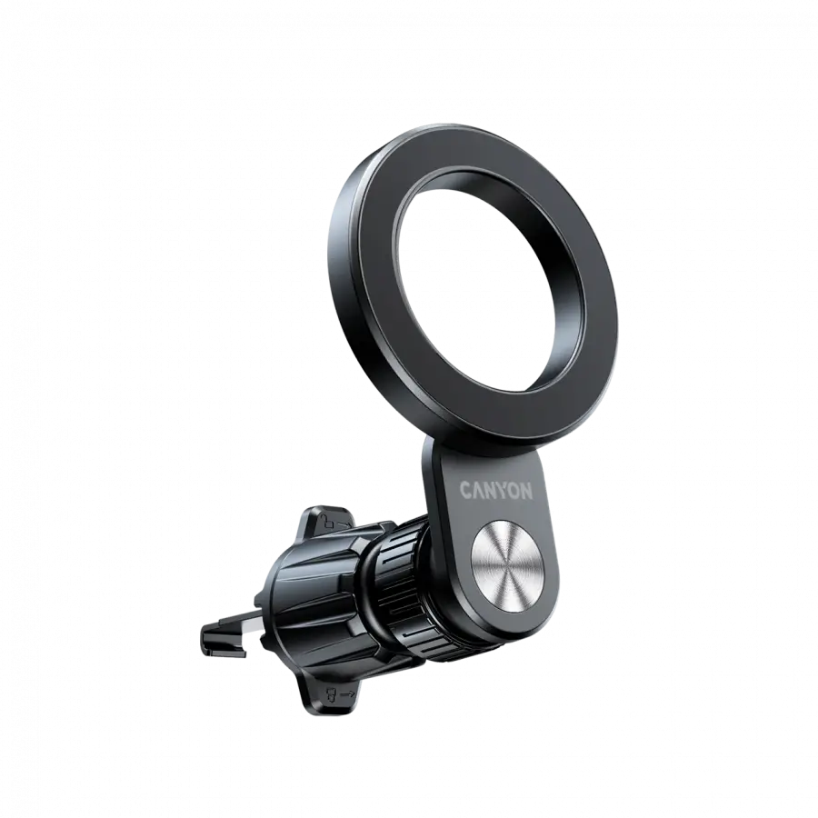 CANYON Magnetic car holder OnGrip 12 suction + air vent Black - image 2