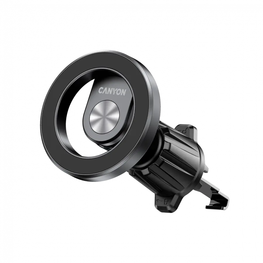 CANYON Magnetic car holder OnGrip 12 suction + air vent Black - image 4