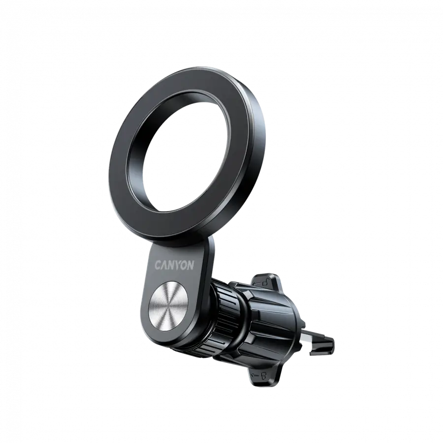 CANYON Magnetic car holder OnGrip 12 suction + air vent Black - image 6