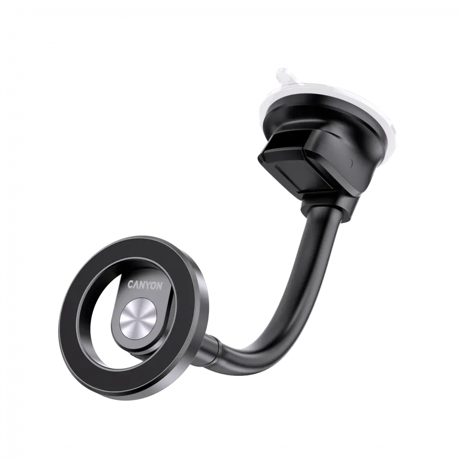 CANYON Magnetic car holder OnGrip 12 suction + air vent Black - image 7