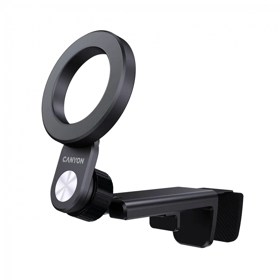 CANYON Magnetic travel holder OnGrip 11 clip mount Black