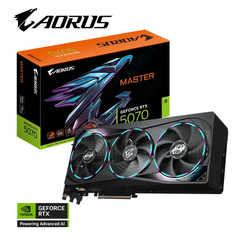 Видео карта, GIGABYTE GB RTX5070 AORUS MASTER 12G - image 5