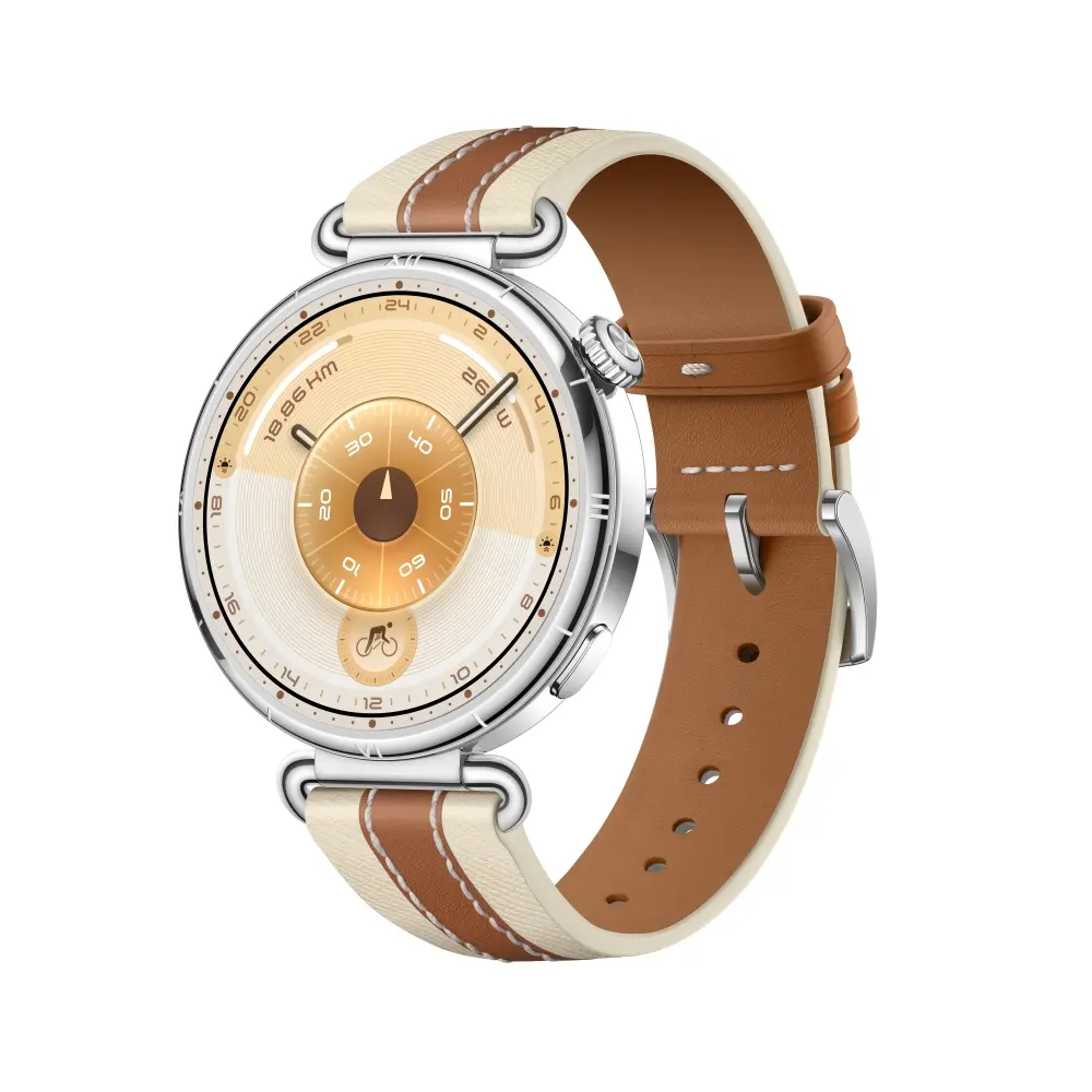 Часовник, Huawei Watch GT6, Konsu-B19W, Brown Woven + Huawei FreeBuds SE 3 ULC-CT020 Black - image 1
