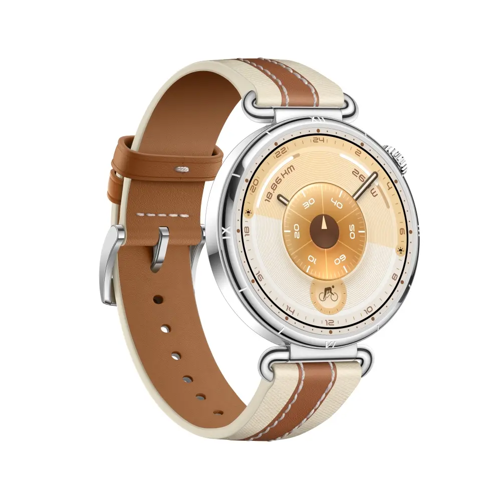Часовник, Huawei Watch GT6, Konsu-B19W, Brown Woven + Huawei FreeBuds SE 3 ULC-CT020 Black - image 3