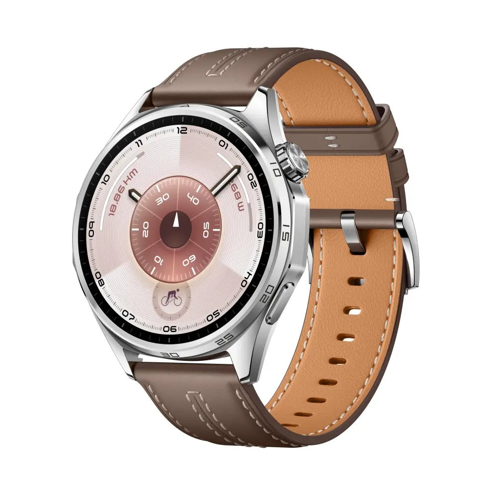 Часовник, Huawei Watch GT6, Atum-B19L, Grey Leather + Huawei FreeBuds SE 3 ULC-CT020 Black - image 1