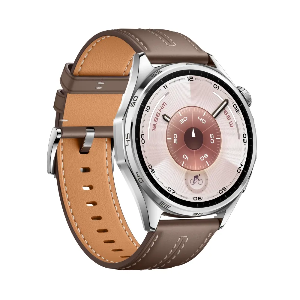 Часовник, Huawei Watch GT6, Atum-B19L, Grey Leather + Huawei FreeBuds SE 3 ULC-CT020 Black - image 3