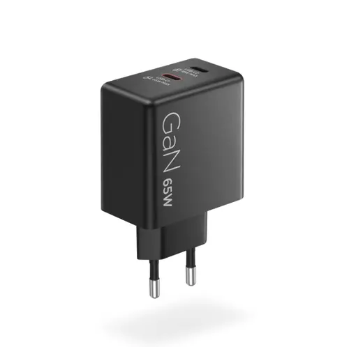 Адаптер, Lenovo Dual USB-C 65W GaN Charger - image 1