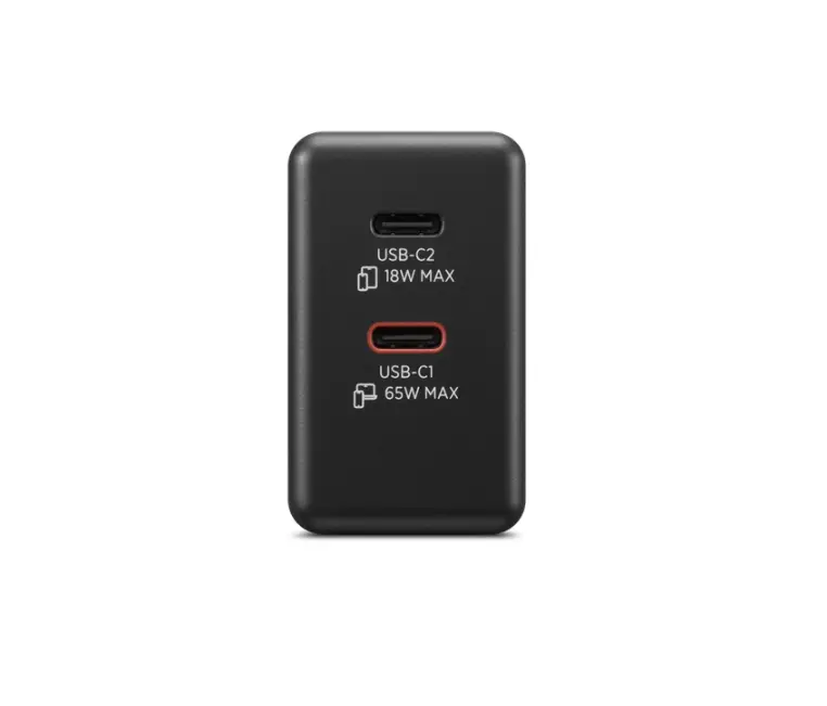 Адаптер, Lenovo Dual USB-C 65W GaN Charger - image 2
