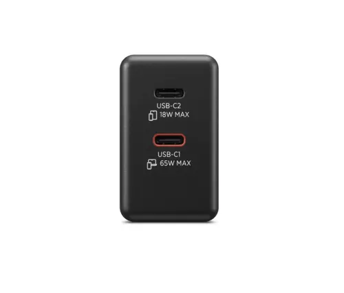 Адаптер, Lenovo Dual USB-C 65W GaN Charger - image 2
