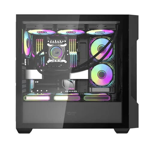 Darkflash кутия Case ATX - DS900 Mesh Black - 4 x 120 mm A-RGB fans included - image 1
