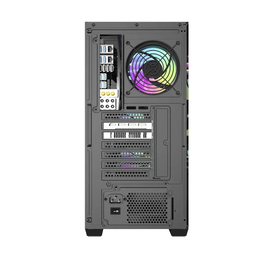 Darkflash κουτί Case ATX - DS900 Mesh Black - 4 x 120 mm A-RGB ανεμιστήρες συμπεριλαμβάνονται - image 3