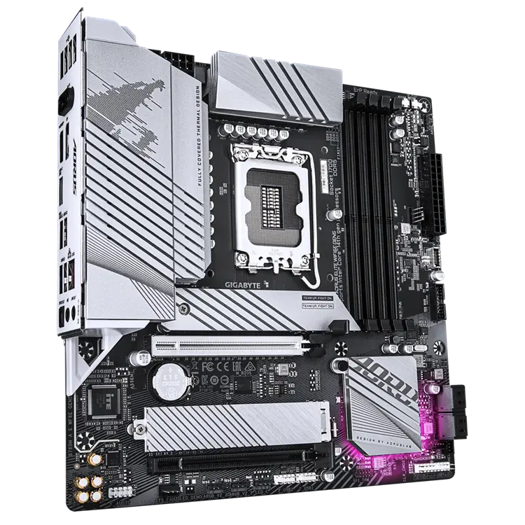 Дънна платка, GIGABYTE GB B760M AORUS ELITE WF6E GEN5 - image 1