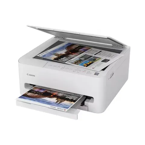 Мастилоструйно многофункционално устройство, Canon PIXMA TS4150i All-In-One, White - image 4