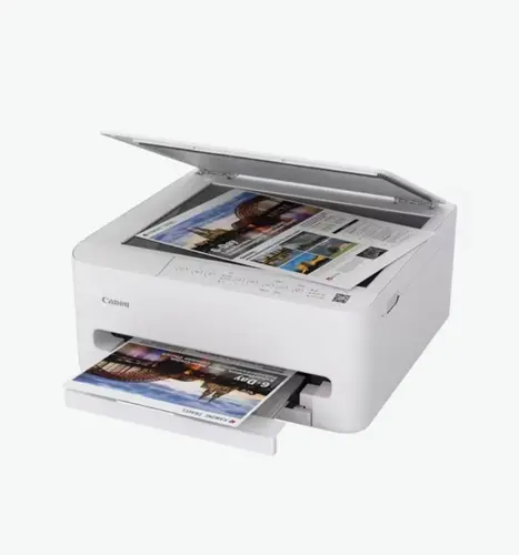 Мастилоструйно многофункционално устройство, Canon PIXMA TS4150i All-In-One, White - image 4