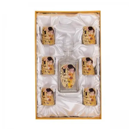 The kiss бутилка + 6 чаши за уиски - image 1