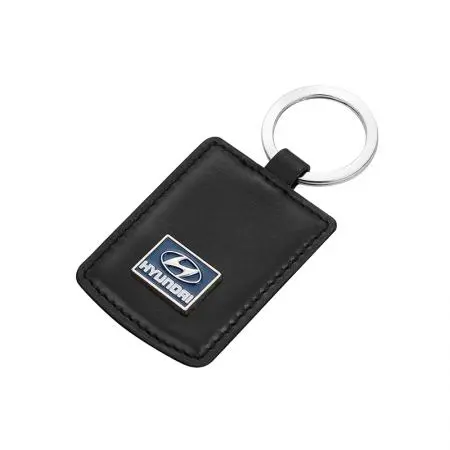 Сет от ключодържател и калъф за документи SILVER FLAME с лого Hyundai - image 2