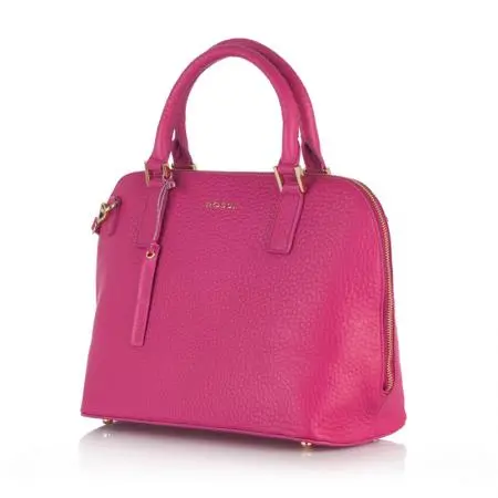 Дамска елегантна чанта в малиново розово - ROSSI - image 1