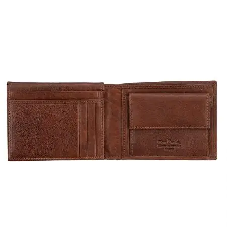 Мъжки кафяв портфейл Pierre Cardin, цвят коняк - image 1