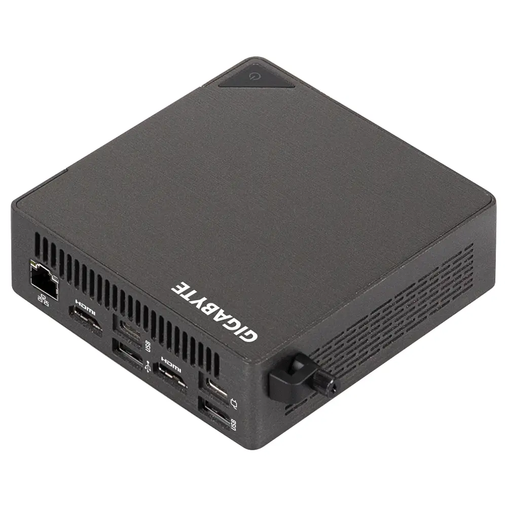 Мини компютър Gigabyte BRIX BRU7-255H, Intel Core Ultra 7 255H, 2 x SO-DIMM DDR5, 2 x M.2 SSD, Wi-Fi 7 + BT 5.4 - image 1