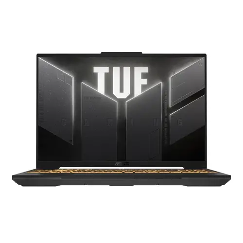 Лаптоп, Asus TUF F16  FA607NUG-RL142,AMD Ryzen 7 ( R7 6C H) 16.0  WUXGA(1920X1200) 16:10 Bend+300nits AG,144 Hz,16GB DDR5 4800 Mhz(2*8),1TB M.2 SSD,RTX 4050 6GB GDDR6,Wi-Fi 6(802.11ax),Backlit Chiclet Keyboard 1-Zone RGB, no OS, Mecha Gray