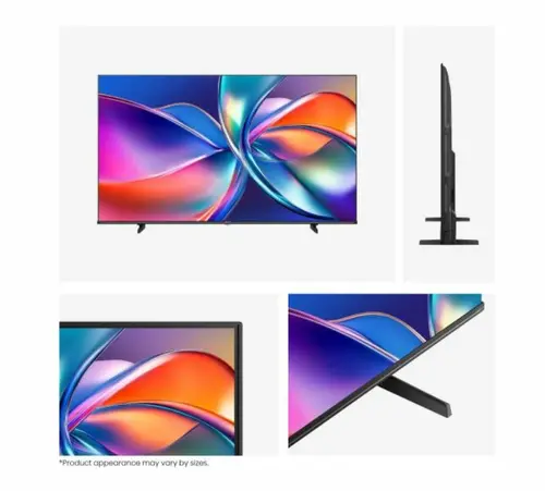 Телевизор, Hisense 55" E7Q, 4K Ultra HD 3840x2160, QLED, Quantum Dot, HDR 10+, HLG, Dolby Vision, DTS Virtual X, Smart TV, WiFi, Light Sensor, BT, Anyview Cast, 3xHDMI, 2xUSB, LAN, CI+, DVB-T2/C/S2, Black - image 4
