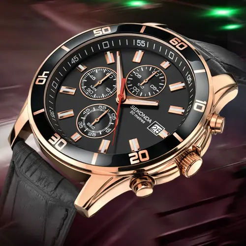 Ανδρικό ρολόι Sekonda Chronograph - S-1051.00 - 3
