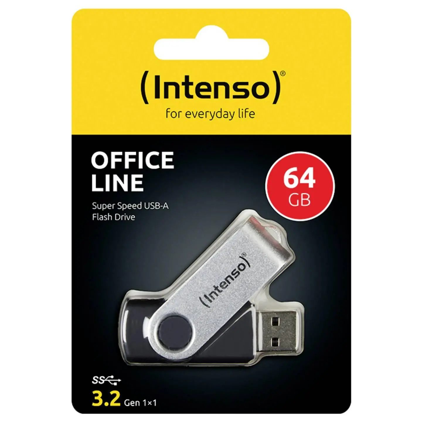 Intenso USB Flash Drive 3.2 64GB Office Line - image 1