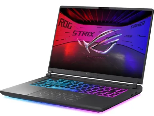Лаптоп, Asus Strix G16 G615JMR-RV063,Intel i7, 14650HX 2.2 GHz (30MB Cache, up to 5.2 GHz, 16 cores,), 16.0  WUXGA 1920X1200 16:10 300nits AG, 165Hz,DDR5 32GB ( 2x16GB DDR5-5200) ,1TB , RTX5060  8GB,Wi-Fi 7 ,Backlit Kbd,Eclipse Gray - image 2